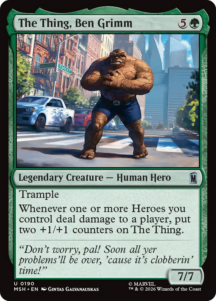 The Thing, Ben Grimm [Marvel Super Heroes] | Exor Games Truro