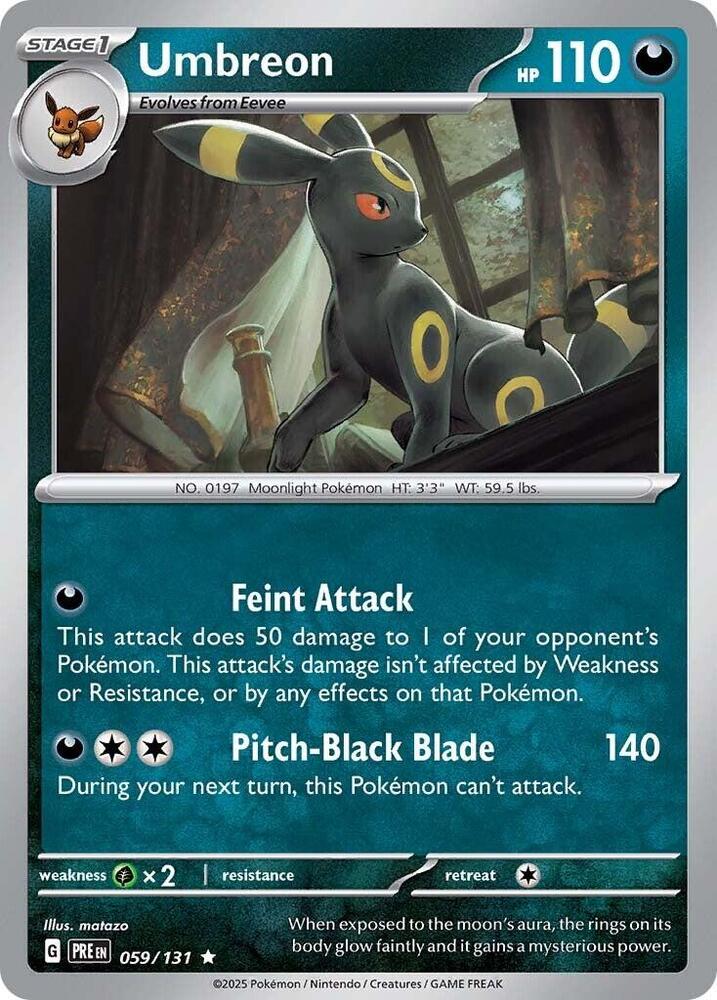 Umbreon (059/131) [Scarlet & Violet: Prismatic Evolutions] | Exor Games Truro