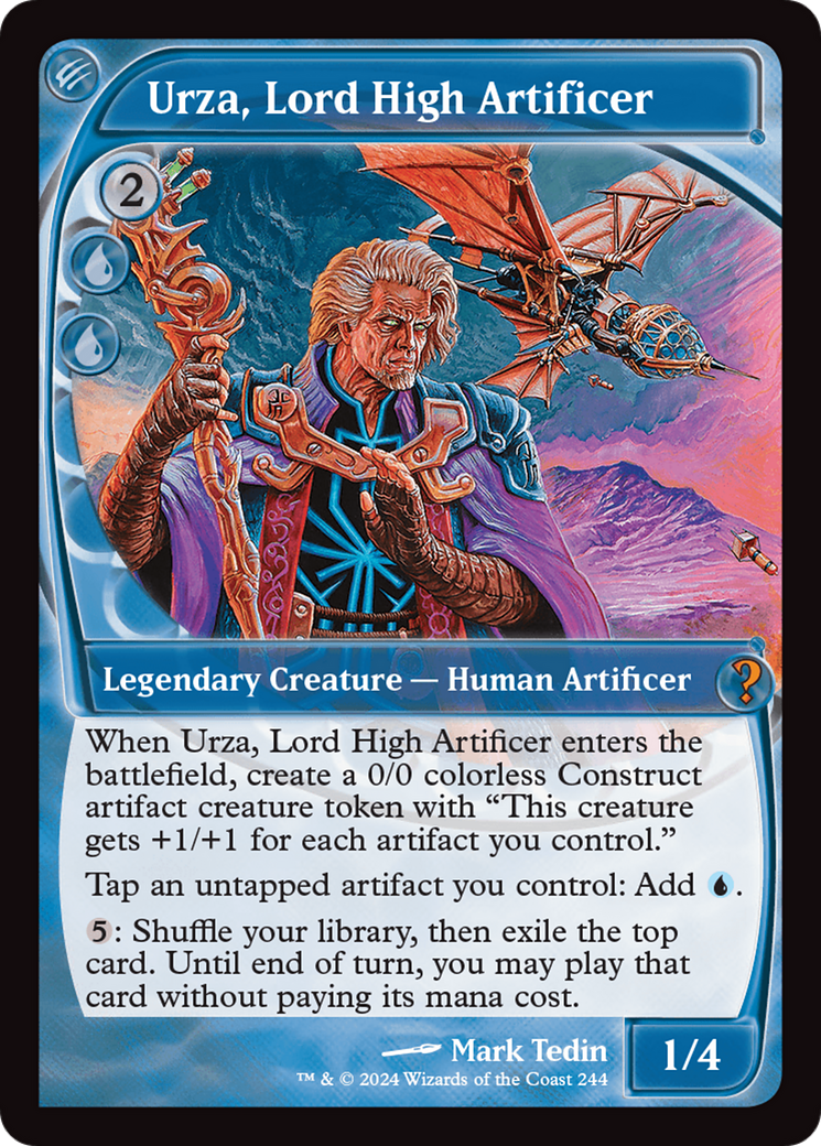 Urza, Lord High Artificer (Future Sight) [Mystery Booster 2] | Exor Games Truro