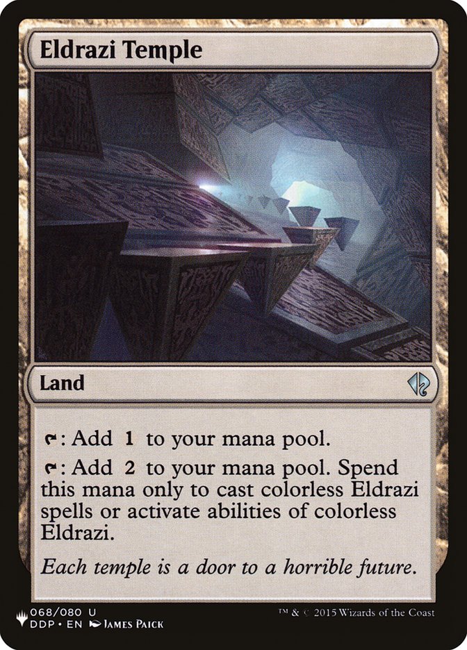 Eldrazi Temple [The List] | Exor Games Truro