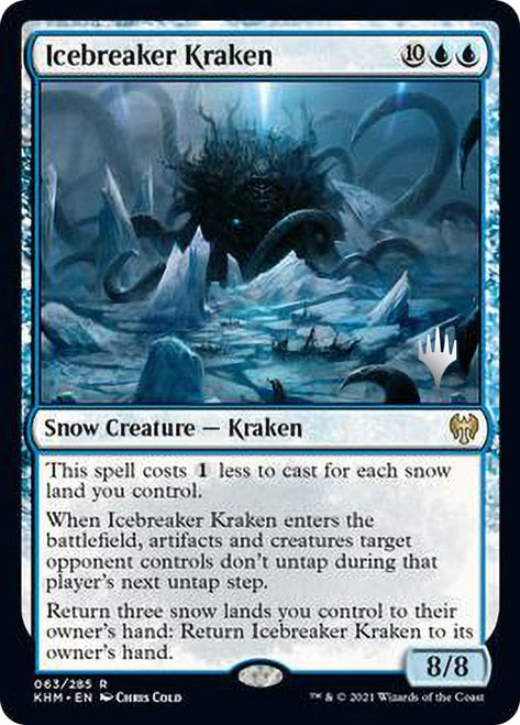 Icebreaker Kraken (Promo Pack) [Kaldheim Promos] | Exor Games Truro