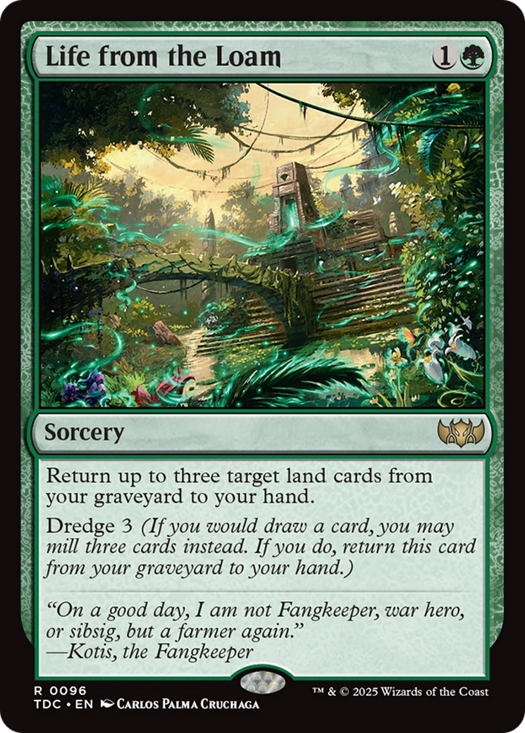 Life from the Loam [Tarkir: Dragonstorm Commander] | Exor Games Truro