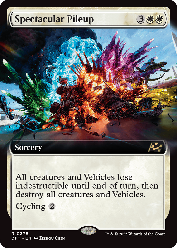 Spectacular Pileup (Extended Art) [Aetherdrift] | Exor Games Truro