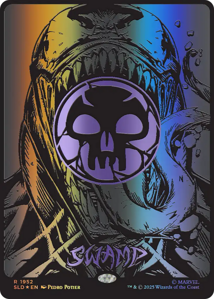 Swamp (1952) (Raised Foil) [Secret Lair Drop Series] | Exor Games Truro