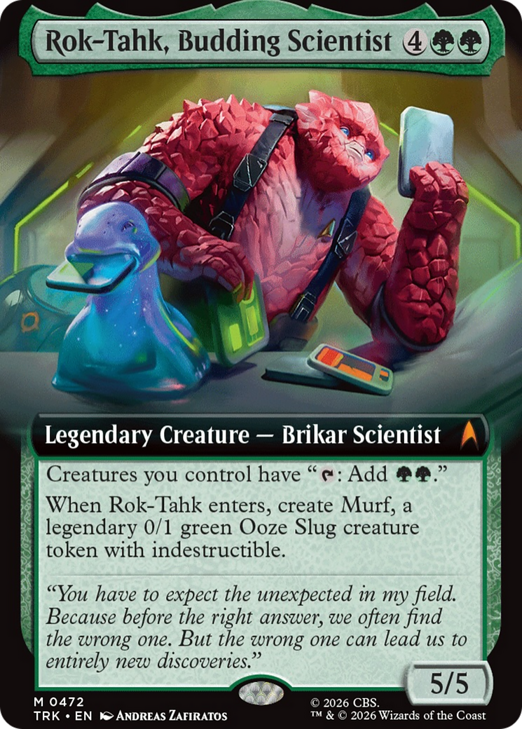 Rok-Tahk, Budding Scientist (Extended Art) [Star Trek] | Exor Games Truro