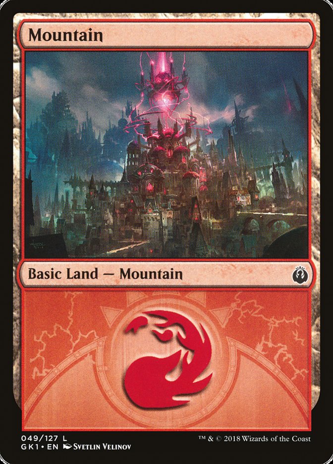 Mountain (49) [Guilds of Ravnica Guild Kit] | Exor Games Truro