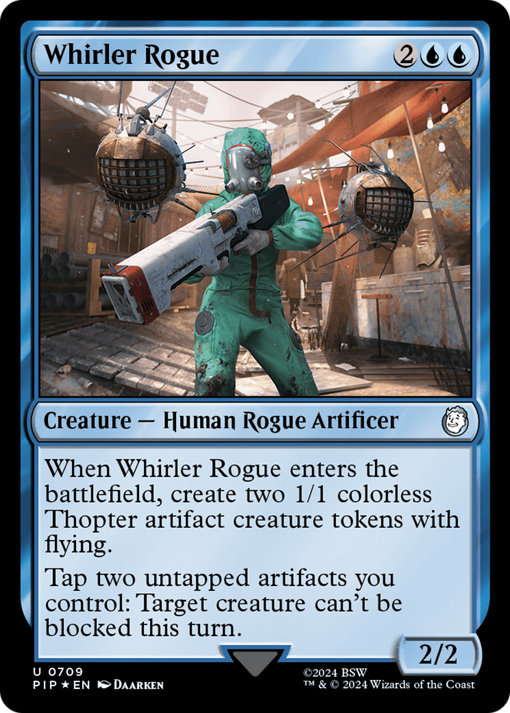 Whirler Rogue (Surge Foil) [Fallout] | Exor Games Truro