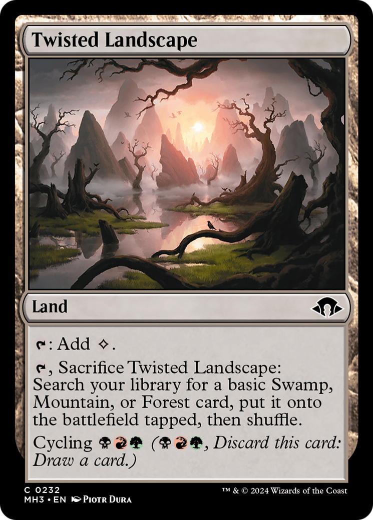 Twisted Landscape [Modern Horizons 3] | Exor Games Truro