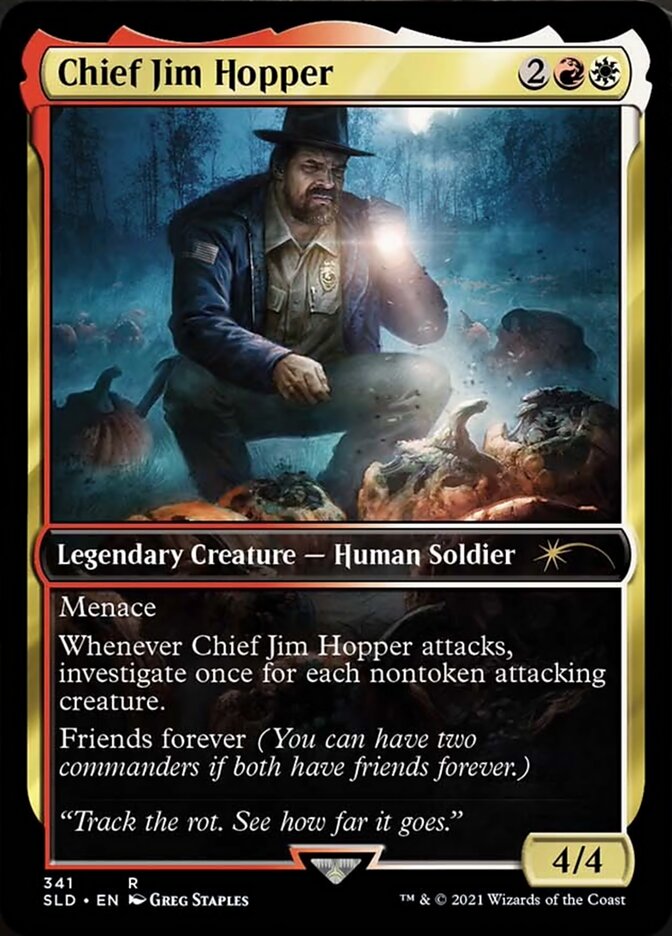 Chief Jim Hopper [Secret Lair Drop Series] | Exor Games Truro