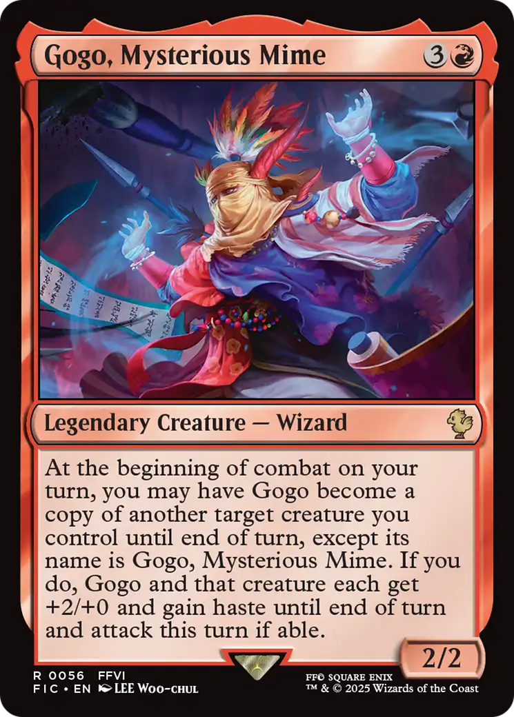 Gogo, Mysterious Mime [FINAL FANTASY Commander] | Exor Games Truro