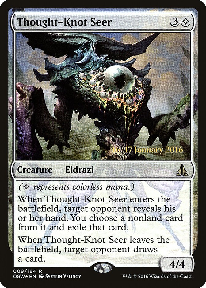 Thought-Knot Seer [Oath of the Gatewatch Prerelease Promos] | Exor Games Truro