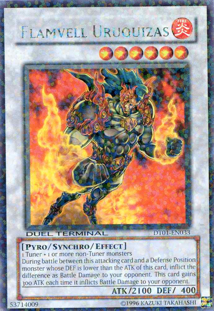 Flamvell Uruquizas [DT01-EN033] Rare | Exor Games Truro