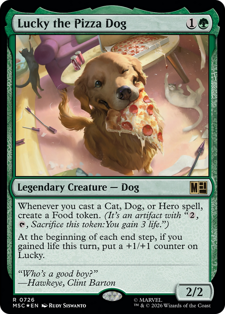 Lucky the Pizza Dog [Marvel Super Heroes Commander] | Exor Games Truro
