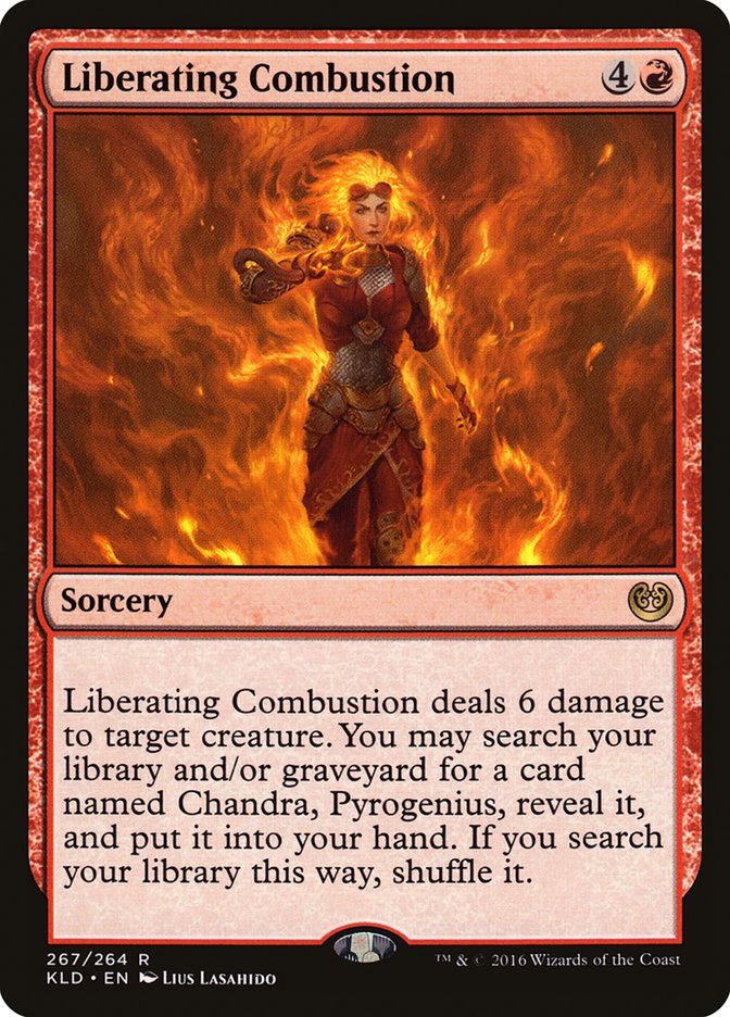 Liberating Combustion [Kaladesh] | Exor Games Truro