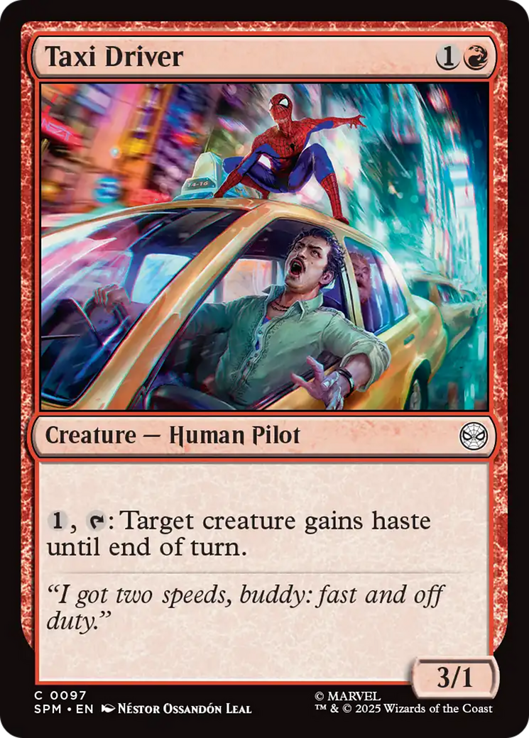 Taxi Driver [Marvel's Spider-Man] | Exor Games Truro