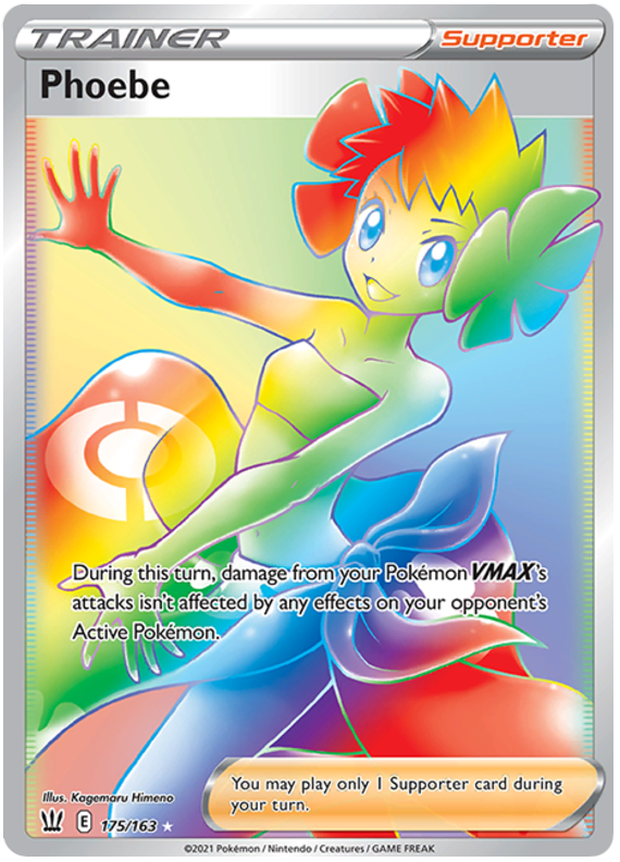 Phoebe (175/163) [Sword & Shield: Battle Styles] | Exor Games Truro