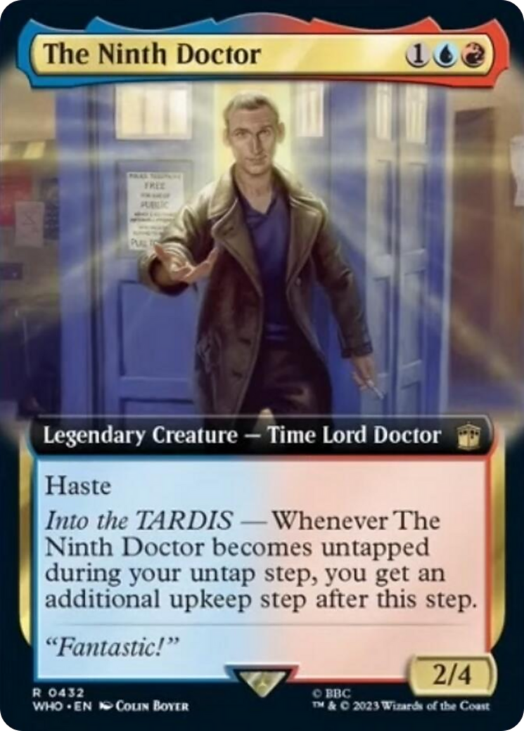 The Ninth Doctor (Extended Art) [Doctor Who] | Exor Games Truro