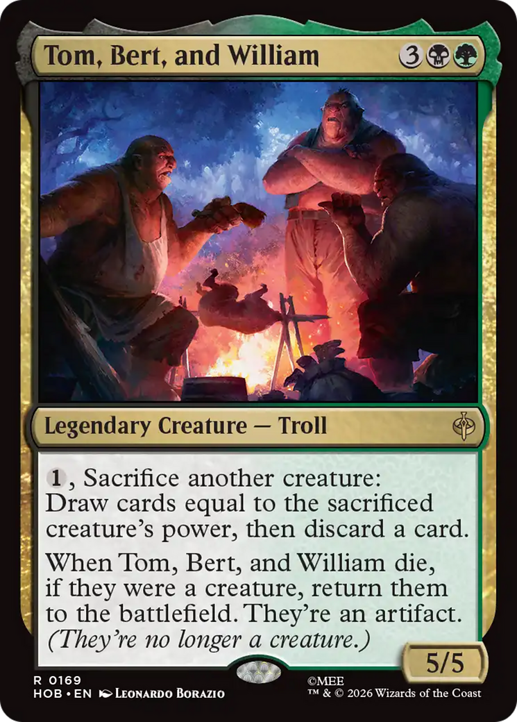 Tom, Bert, and William [The Hobbit] | Exor Games Truro