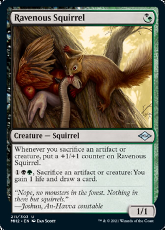 Ravenous Squirrel [Modern Horizons 2] | Exor Games Truro