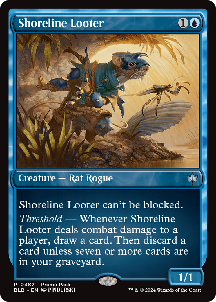 Shoreline Looter [Bloomburrow Promos] | Exor Games Truro