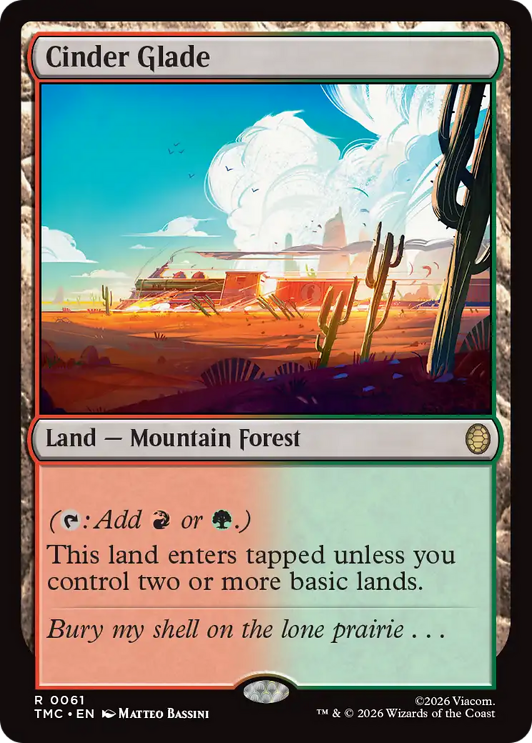 Cinder Glade [Teenage Mutant Ninja Turtles Commander] | Exor Games Truro