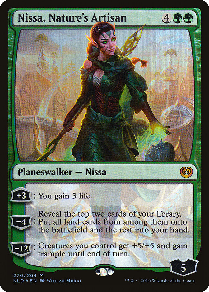 Nissa, Nature's Artisan [Kaladesh] | Exor Games Truro