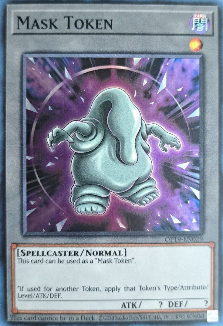 Mask Token [OP19-EN029] Super Rare | Exor Games Truro