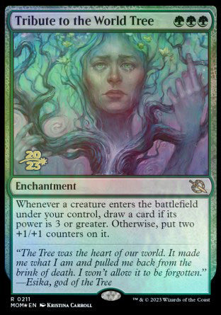 Tribute to the World Tree [March of the Machine Prerelease Promos] | Exor Games Truro