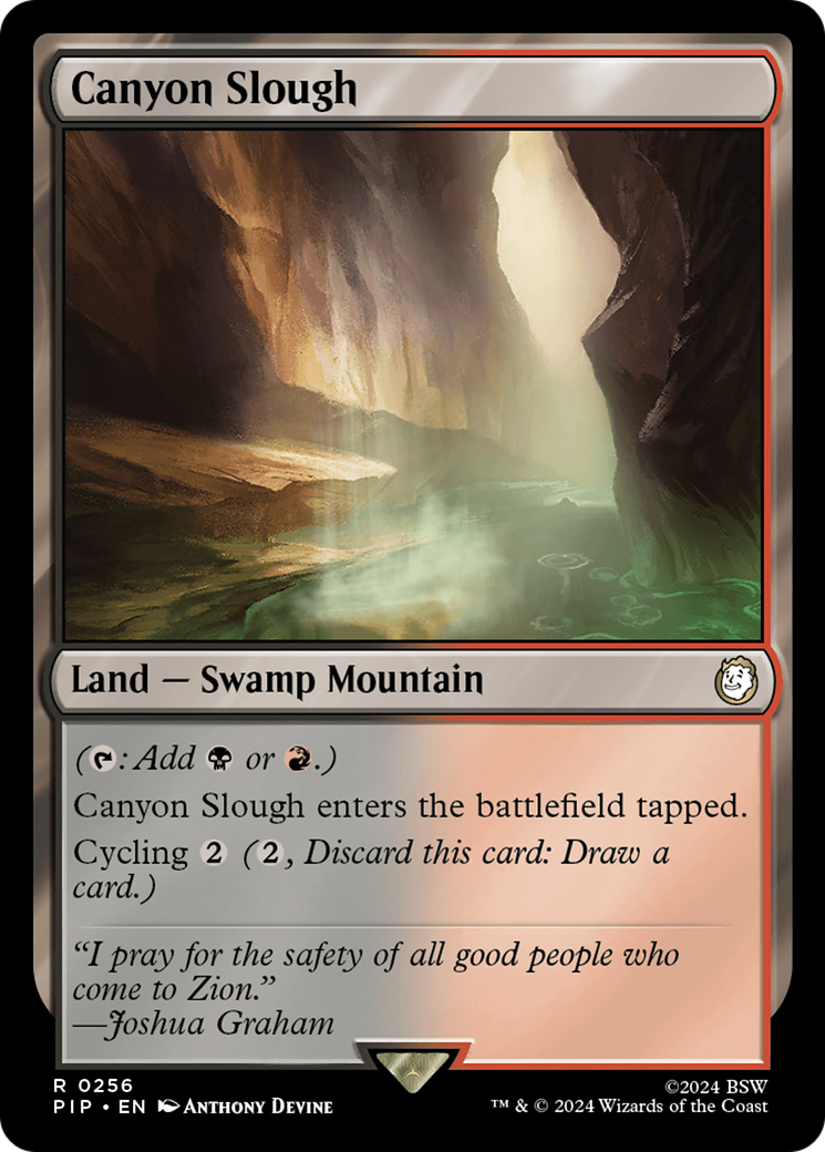 Canyon Slough [Fallout] | Exor Games Truro