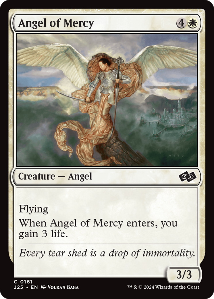 Angel of Mercy [Foundations Jumpstart] | Exor Games Truro