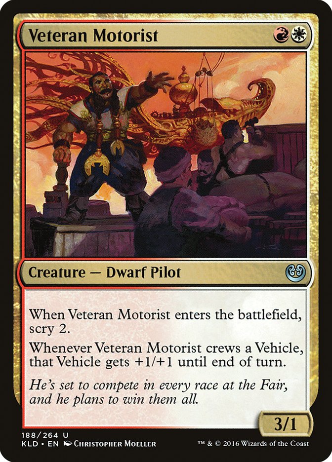 Veteran Motorist [Kaladesh] | Exor Games Truro