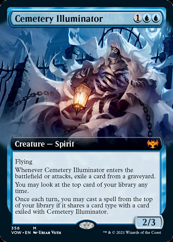 Cemetery Illuminator (Extended Art) [Innistrad: Crimson Vow] | Exor Games Truro