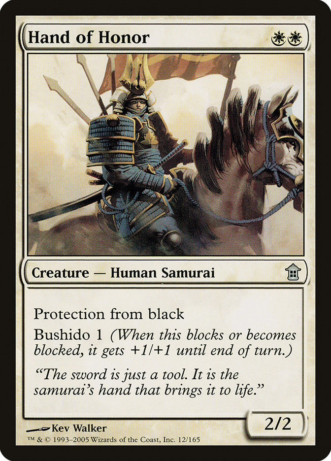 Hand of Honor [Saviors of Kamigawa] | Exor Games Truro