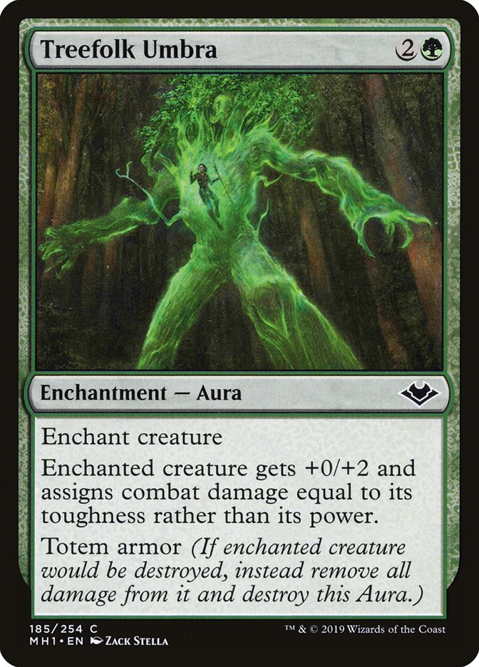 Treefolk Umbra [Modern Horizons] | Exor Games Truro