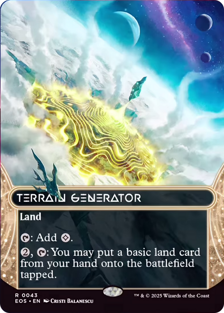 Terrain Generator (0043) (Borderless) [Edge of Eternities: Stellar Sights] | Exor Games Truro