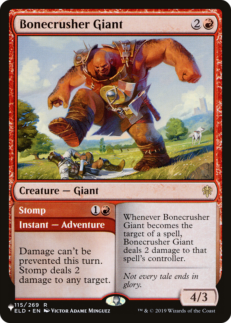 Bonecrusher Giant [The List Reprints] | Exor Games Truro