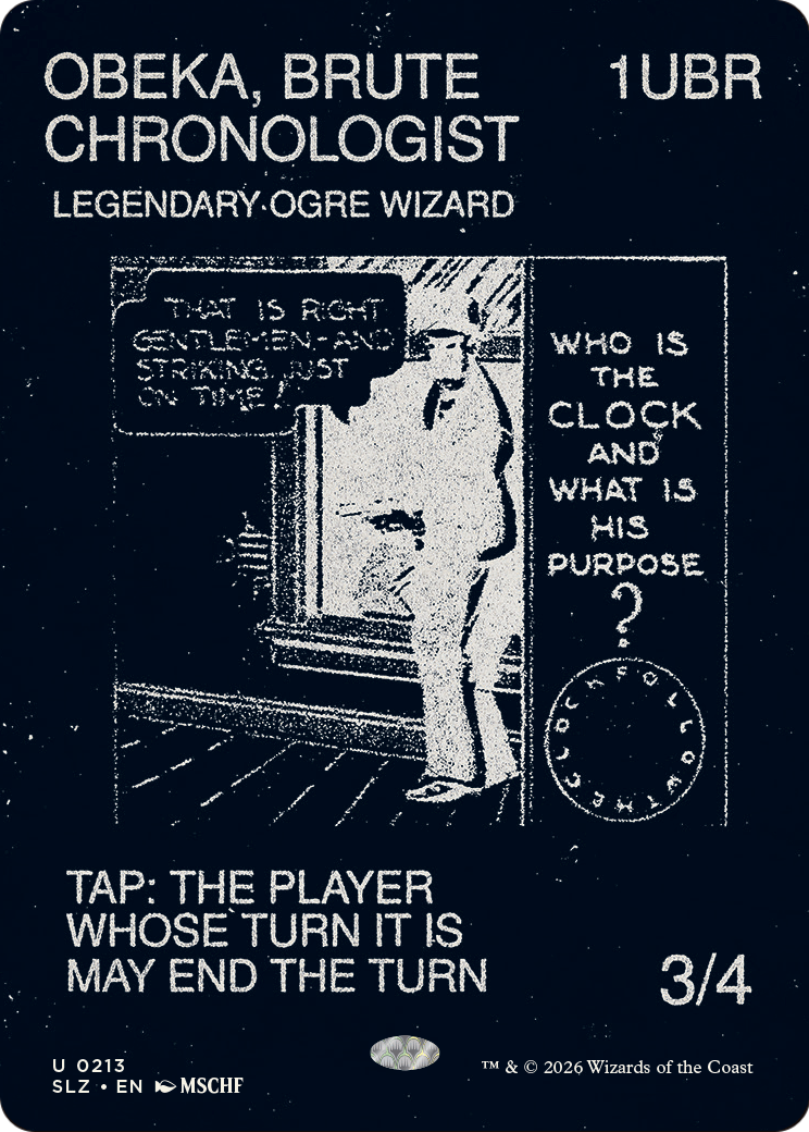 Obeka, Brute Chronologist (0213) [Secret Lair x MSCHF: The Zeta Set] | Exor Games Truro