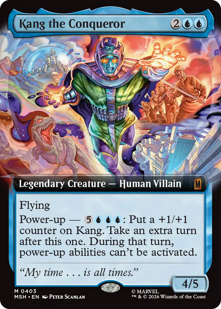 Kang the Conqueror (Extended Art) [Marvel Super Heroes] | Exor Games Truro