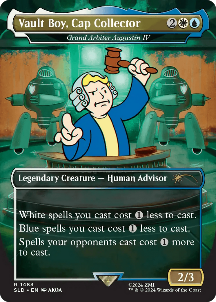 Vault Boy, Cap Collector - Grand Arbiter Augustin IV [Secret Lair Drop Series] | Exor Games Truro