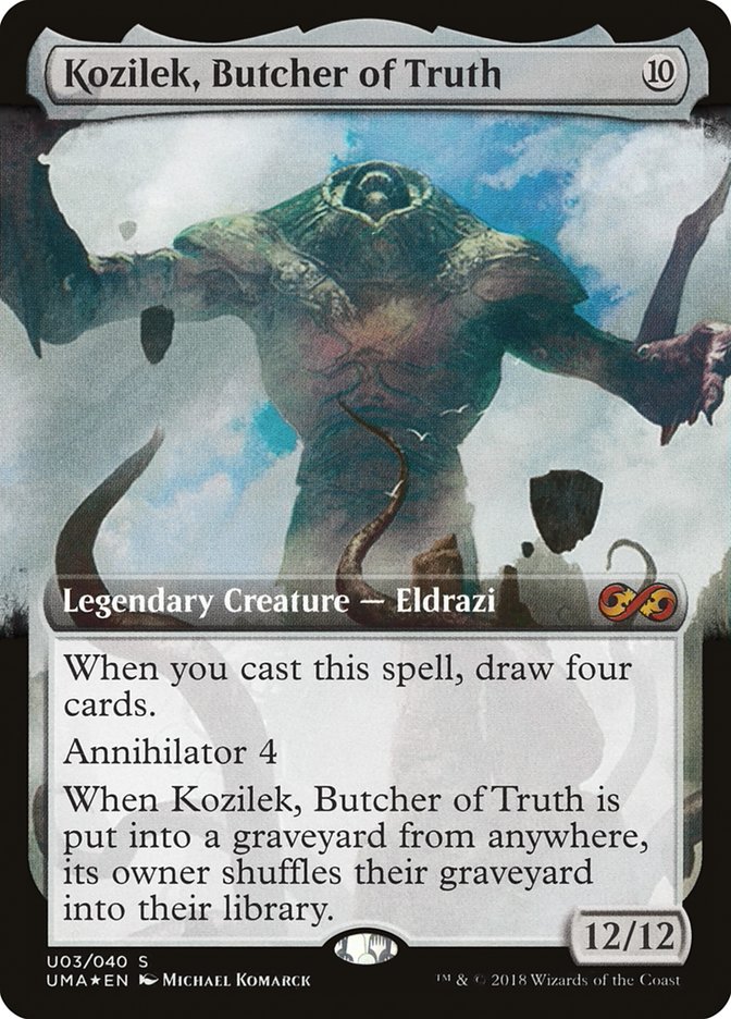 Kozilek, Butcher of Truth (Topper) [Ultimate Masters Box Topper] | Exor Games Truro