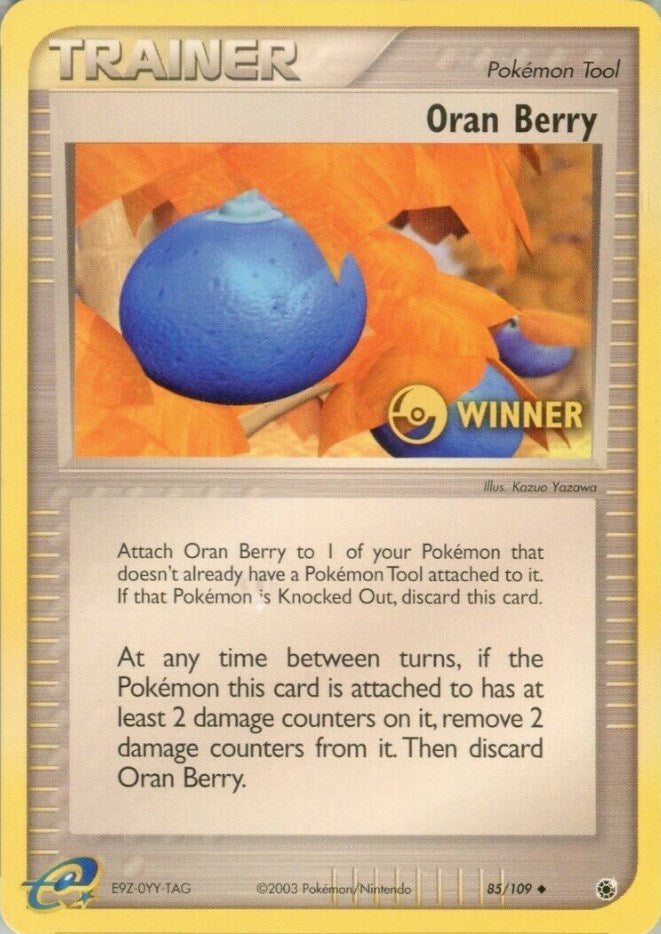 Oran Berry (85/109) (Winner) [EX: Ruby & Sapphire] | Exor Games Truro