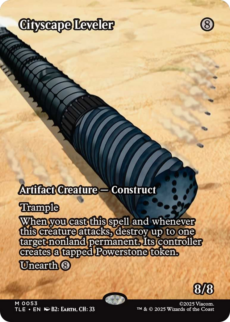 Cityscape Leveler (Borderless) [Avatar: The Last Airbender: Eternal-Legal] | Exor Games Truro