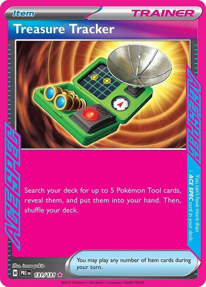 Treasure Tracker (131/131) [Scarlet & Violet: Prismatic Evolutions] | Exor Games Truro
