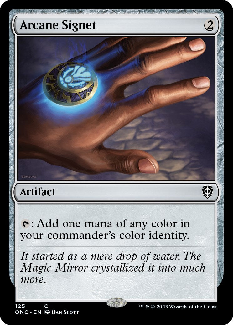 Arcane Signet [Phyrexia: All Will Be One Commander] | Exor Games Truro