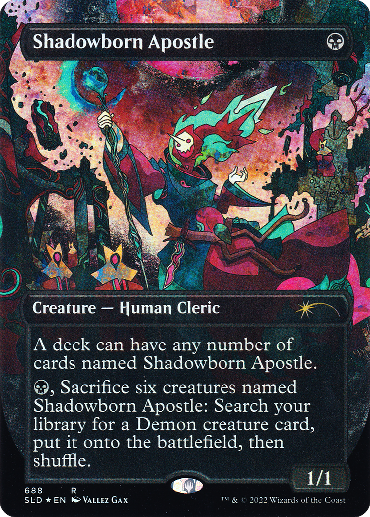 Shadowborn Apostle (688) (Borderless) [Secret Lair Drop Promos] | Exor Games Truro