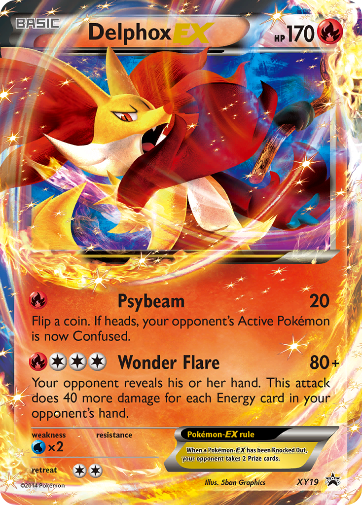 Delphox EX (XY19) [XY: Black Star Promos] | Exor Games Truro