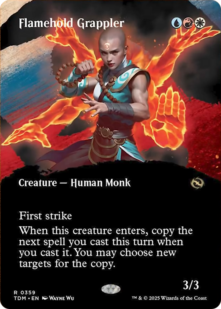 Flamehold Grappler (Borderless) [Tarkir: Dragonstorm] | Exor Games Truro