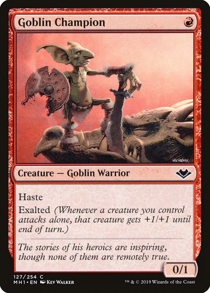 Goblin Champion [Modern Horizons] | Exor Games Truro