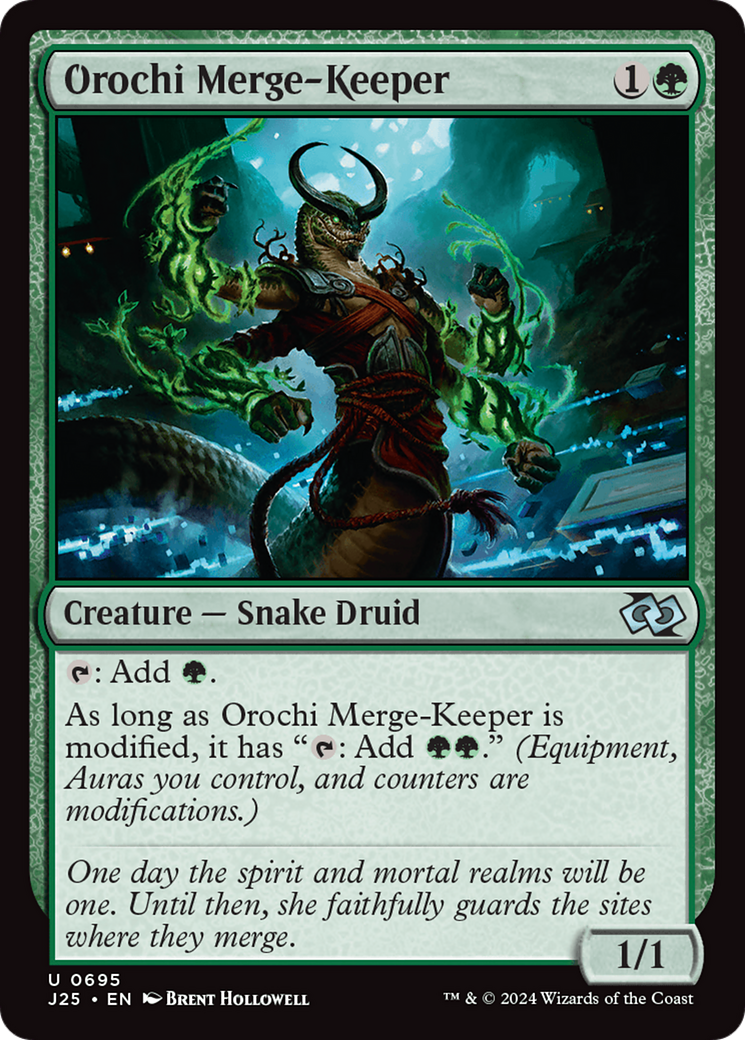 Orochi Merge-Keeper [Foundations Jumpstart] | Exor Games Truro