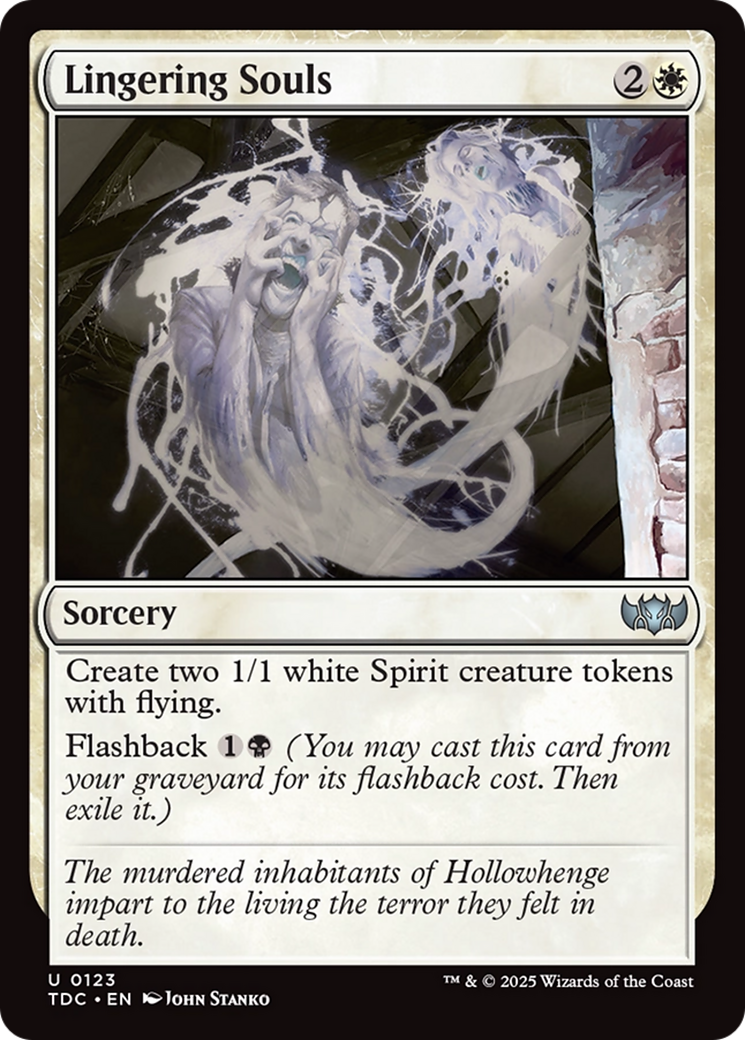 Lingering Souls [Tarkir: Dragonstorm Commander] | Exor Games Truro